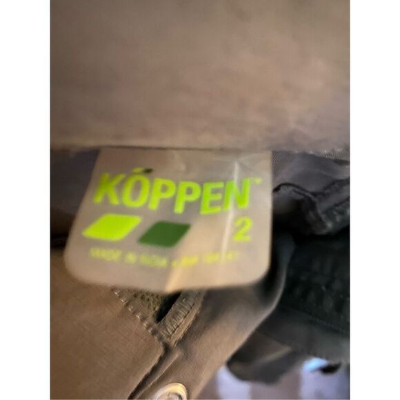 Koppen women’s green, hiking trail convertible pants size 2 - Picture 6 of 6